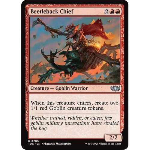 Beetleback Chief - TDC