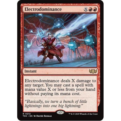Electrodominance - TDC