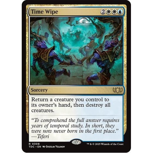 Time Wipe - TDC