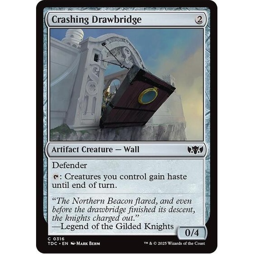 Crashing Drawbridge - TDC