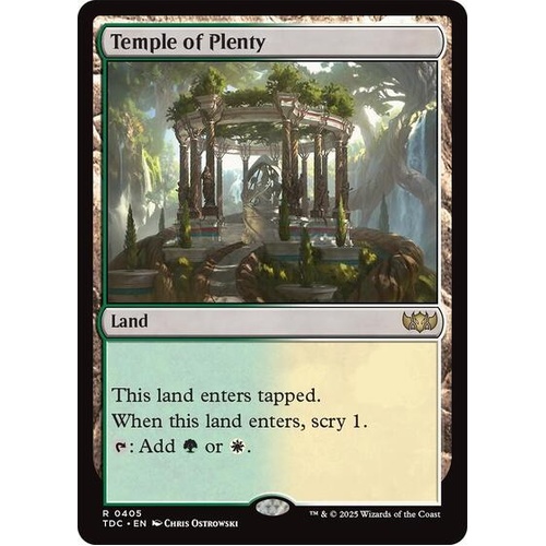 Temple of Plenty - TDC