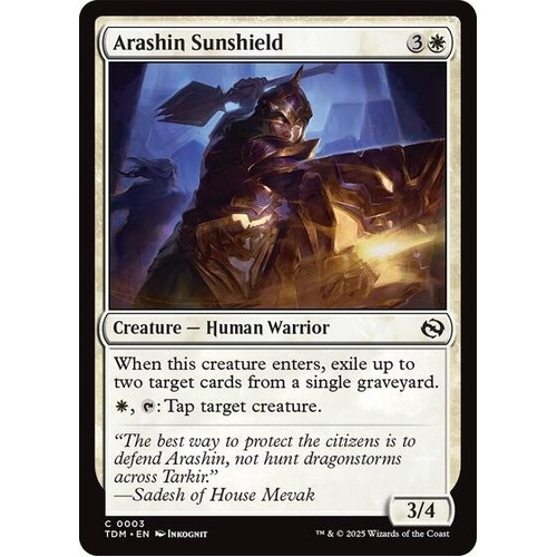Arashin Sunshield - TDM