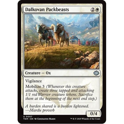 Dalkovan Packbeasts - TDM