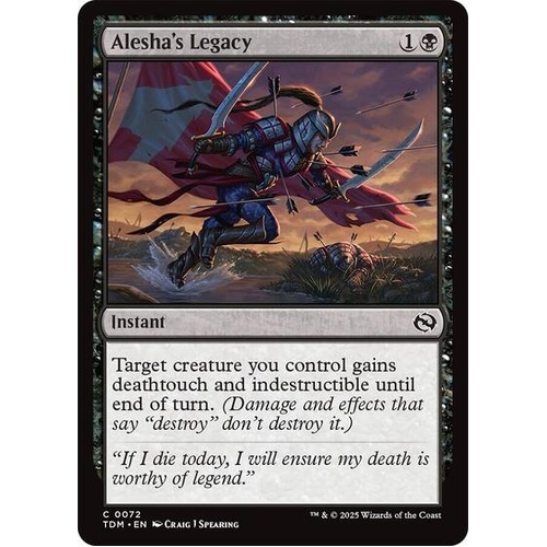Alesha's Legacy - TDM