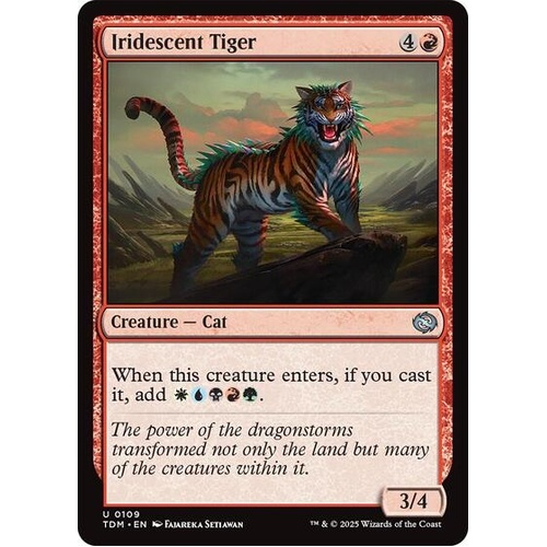 Iridescent Tiger - TDM