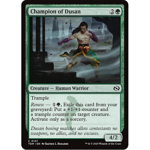 Champion of Dusan - TDM
