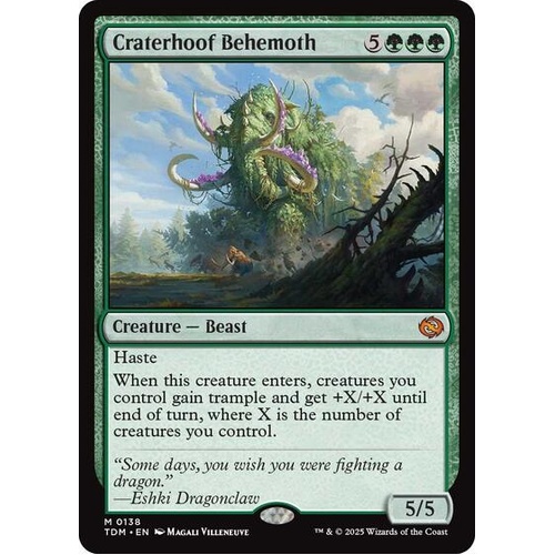 Craterhoof Behemoth - TDM