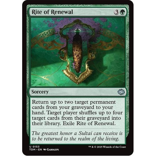 Rite of Renewal - TDM