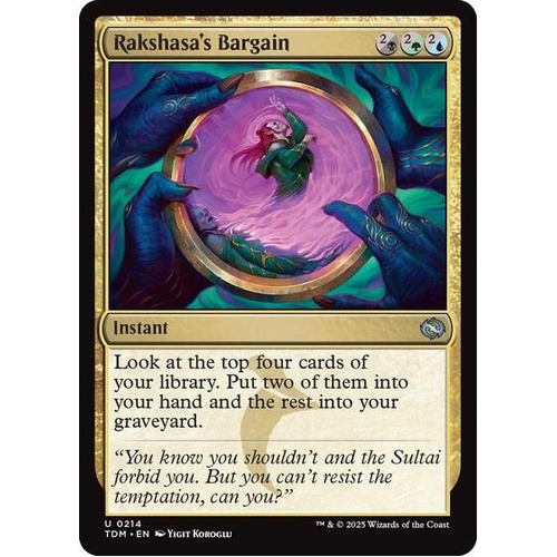 Rakshasa's Bargain - TDM