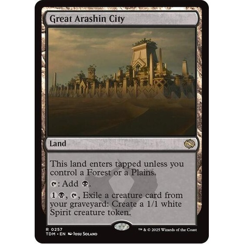 Great Arashin City - TDM