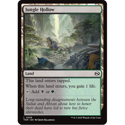 Jungle Hollow - TDM