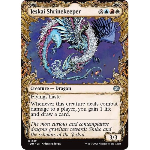 Jeskai Shrinekeeper (Showcase) - TDM