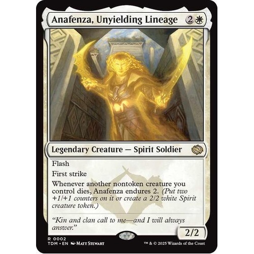 Anafenza, Unyielding Lineage FOIL - TDM