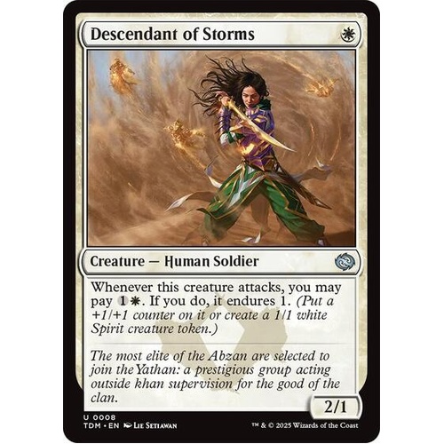Descendant of Storms FOIL - TDM