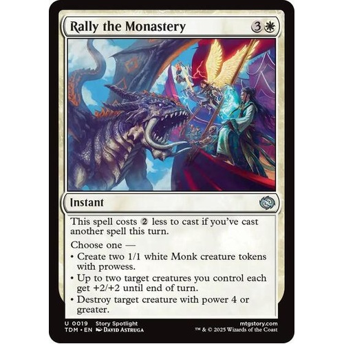 Rally the Monastery FOIL - TDM