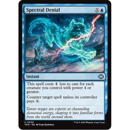 Spectral Denial FOIL - TDM