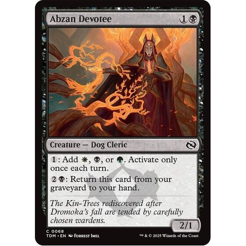Abzan Devotee FOIL - TDM