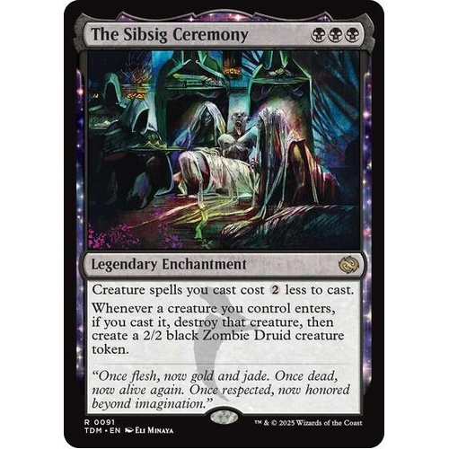 The Sibsig Ceremony FOIL - TDM