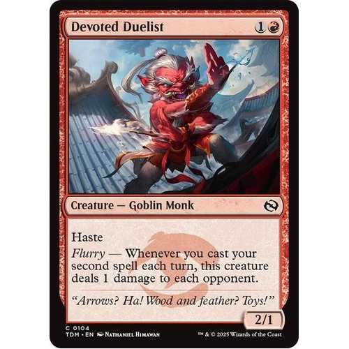 Devoted Duelist FOIL - TDM