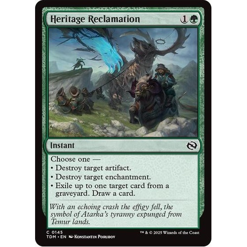 Heritage Reclamation FOIL - TDM