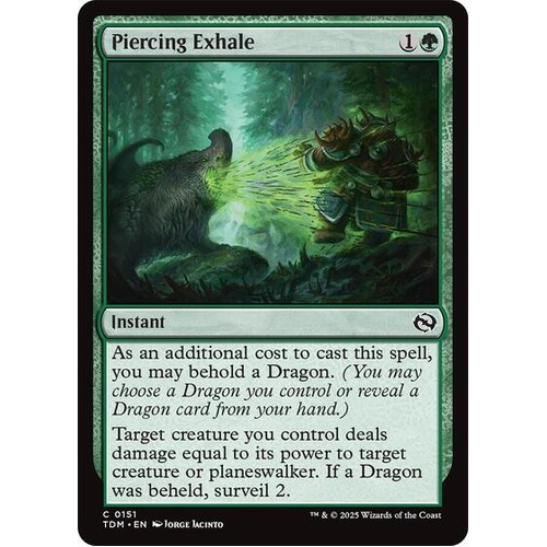Piercing Exhale FOIL - TDM
