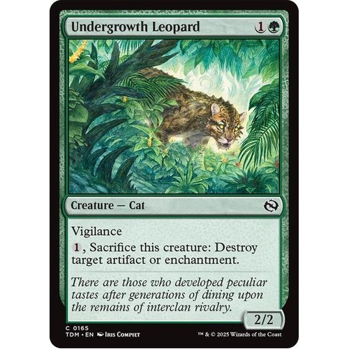 Undergrowth Leopard FOIL - TDM