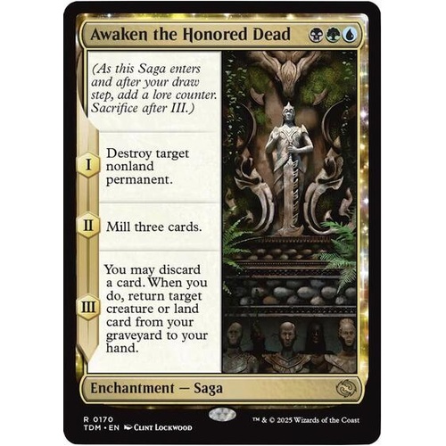 Awaken the Honored Dead FOIL - TDM