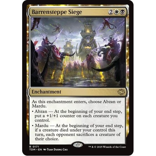 Barrensteppe Siege FOIL - TDM