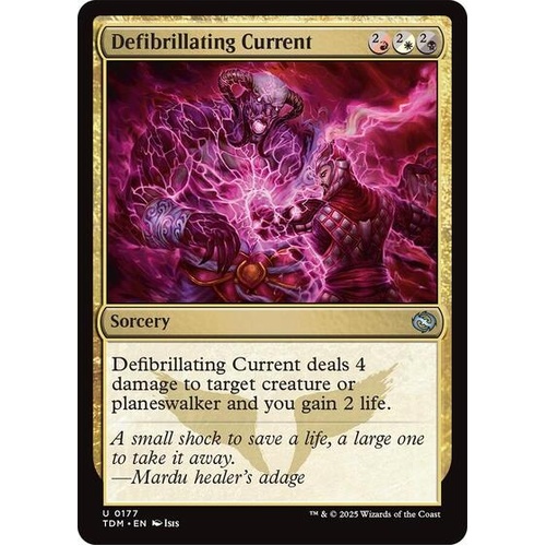 Defibrillating Current FOIL - TDM