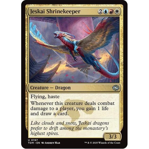 Jeskai Shrinekeeper FOIL - TDM