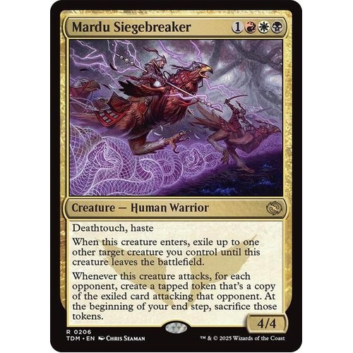 Mardu Siegebreaker FOIL - TDM