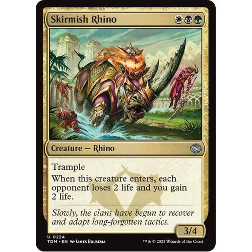 Skirmish Rhino FOIL - TDM