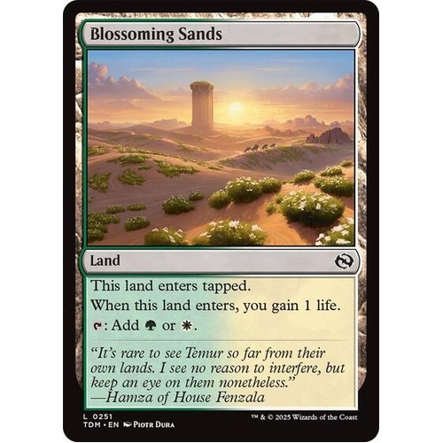 Blossoming Sands FOIL - TDM