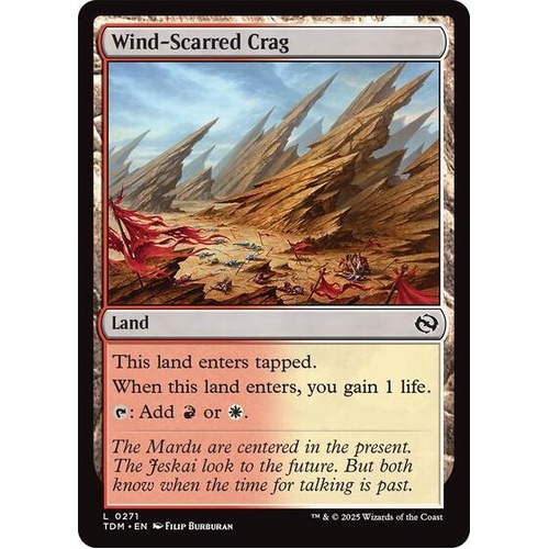 Wind-Scarred Crag FOIL - TDM