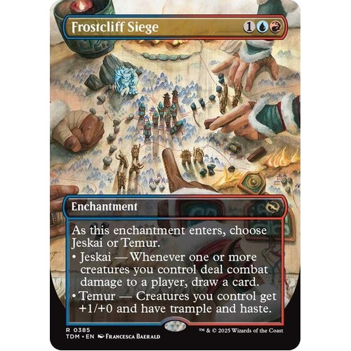 Frosteliff Siege (Borderless) FOIL - TDM