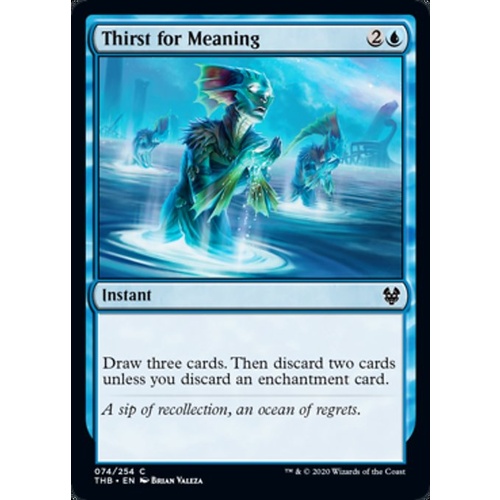 Thirst for Meaning - THB