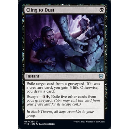 Cling to Dust - THB