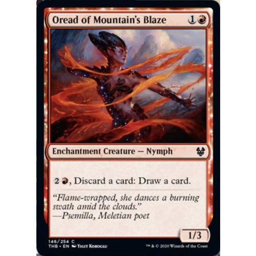 Oread of Mountain's Blaze - THB