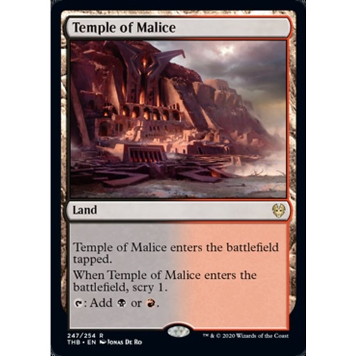 Temple of Malice - THB