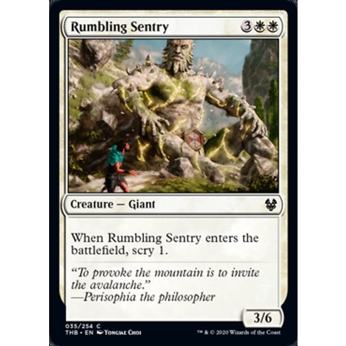Rumbling Sentry FOIL - THB