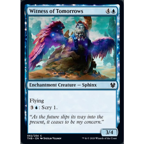 Witness of Tomorrows FOIL - THB