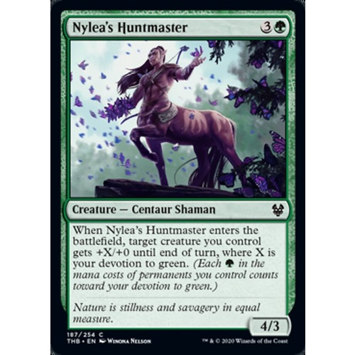 Nylea's Huntmaster FOIL - THB