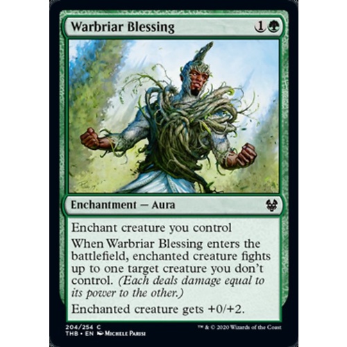 Warbriar Blessing FOIL - THB
