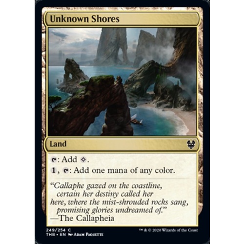 Unknown Shores FOIL - THB