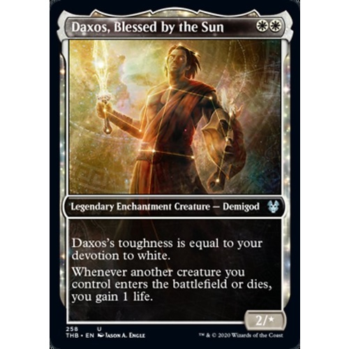 Daxos, Blessed by the Sun (Showcase) FOIL - THB
