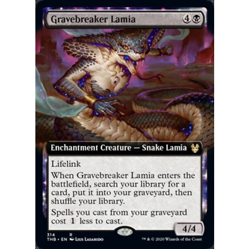 Gravebreaker Lamia (Extended) FOIL - THB