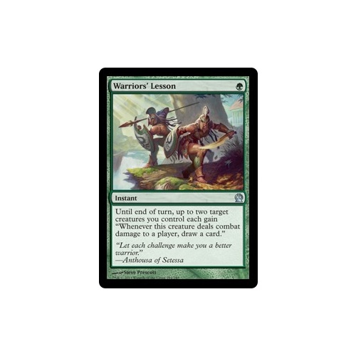 Warriors' Lesson FOIL - THS