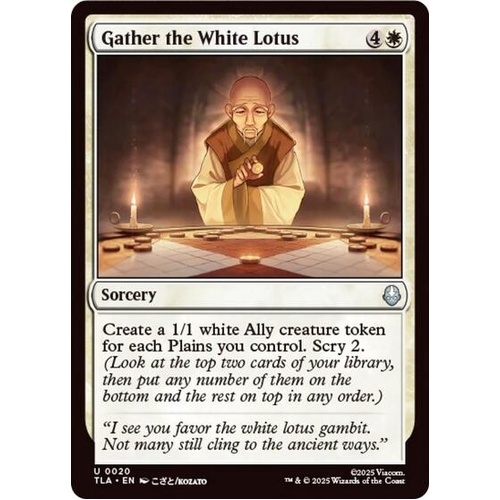 Gather the White Lotus - TLA