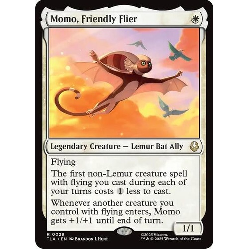 Momo, Friendly Flier - TLA