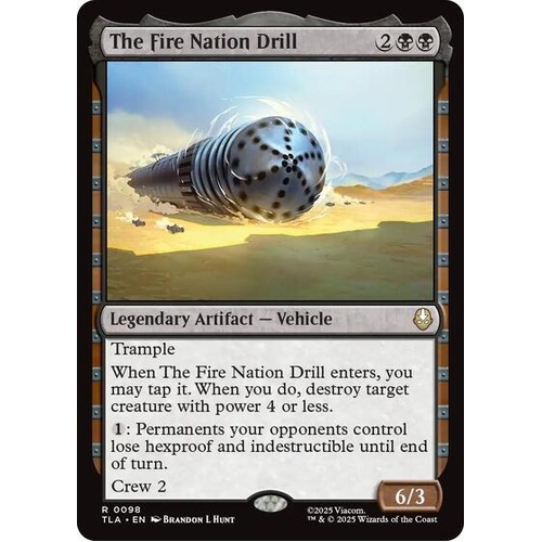 The Fire Nation Drill - TLA